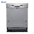 24 Inch Width Top Control Fully Built-in Stainless Steel Dishwasher with E-Star